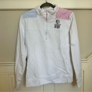 Vineyard Vines x Kentucky Derby Quarter Zip Sweatshirt